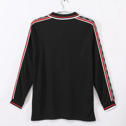 Manchester United 1998/99 Borte Retro drakt Langermet