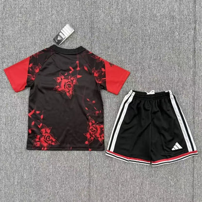 Manchester United Rose Oppvarming Barn Drakt + Shorts 2026/27