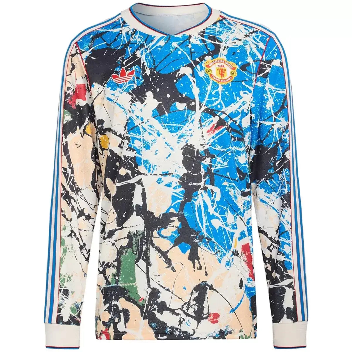 Manchester United Stone Roses Herrer Fan-drakt 2025/26 Langermet