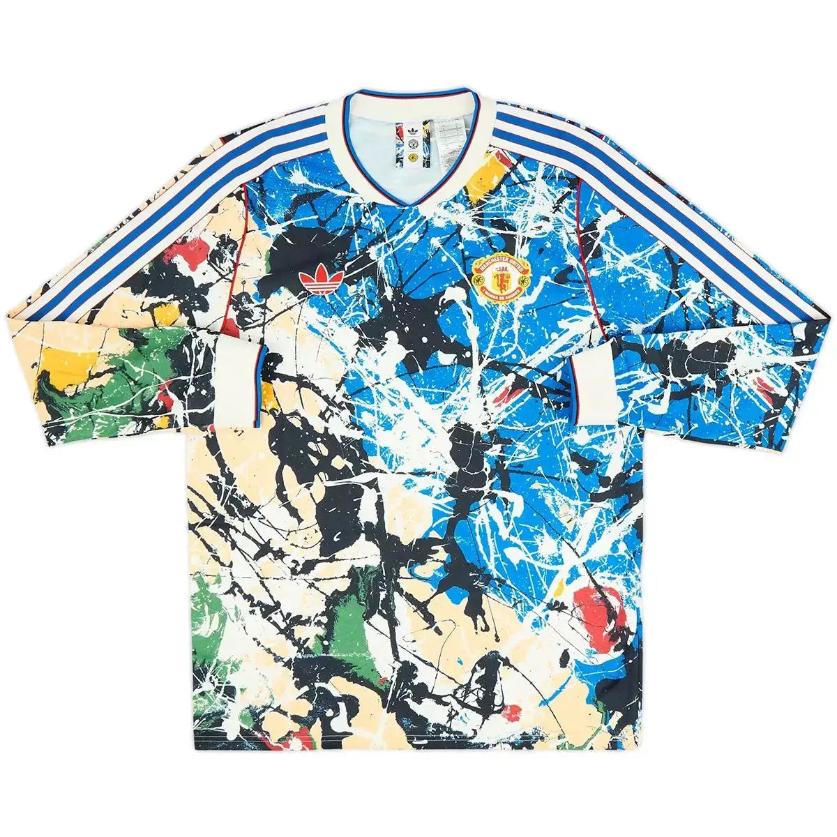 Manchester United Stone Roses Herrer Fan-drakt 2025/26 Langermet