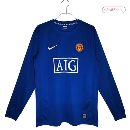 Manchester United 2008/09 Borte Retro drakt Langermet
