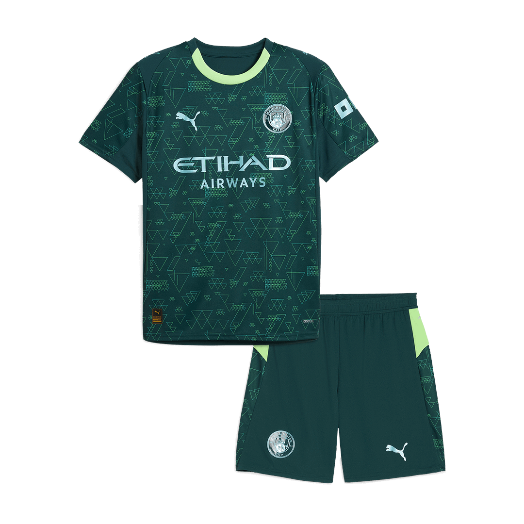 Manchester City EA SPORTS FC Barn Drakt + Shorts 2025/26