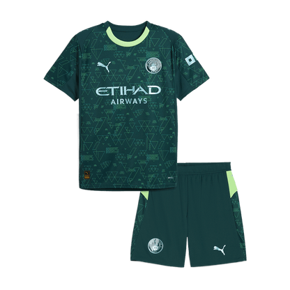 Manchester City EA SPORTS FC Barn Drakt + Shorts 2025/26