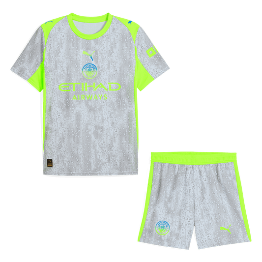 Manchester City Tredje Herrer Drakt + Shorts 2025/26