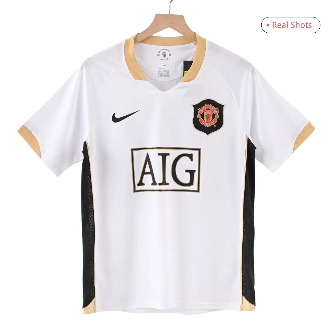 Carrick #16 Manchester United 2006/08 Borte Retro drakt