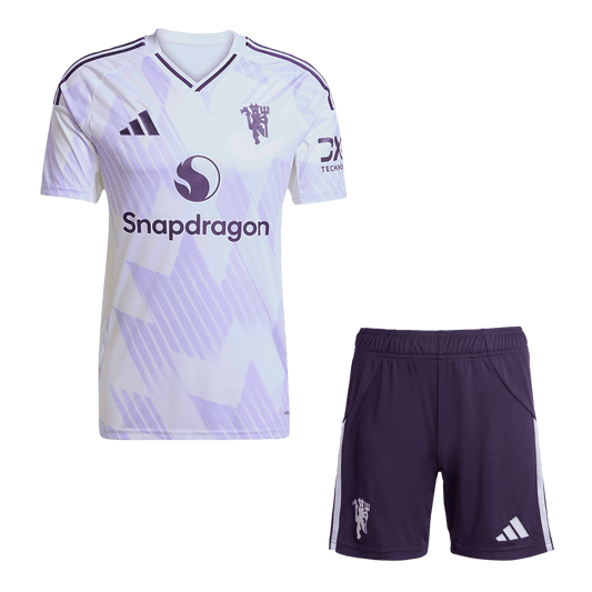 Manchester United Borte Herrer Drakt + Shorts 2025/26