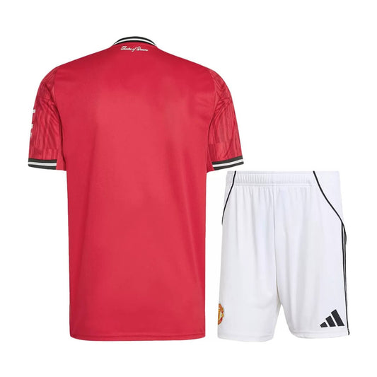 Manchester United Hjemme Herrer Drakt + Shorts 2025/26