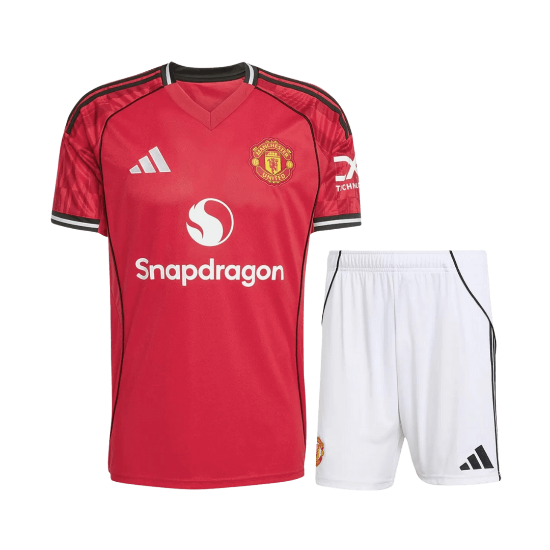 Manchester United Hjemme Herrer Drakt + Shorts 2025/26