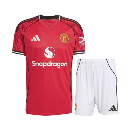 Manchester United Hjemme Herrer Drakt + Shorts 2025/26