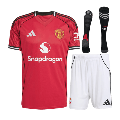 Manchester United Hjemme Herrer Draktsett 2025/26