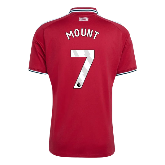 MOUNT #7 Manchester United Hjemme Herrer Fan-drakt 2026/27