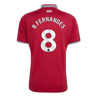 B.FERNANDES #8 Manchester United Hjemme Herrer Fan-drakt 2026/27