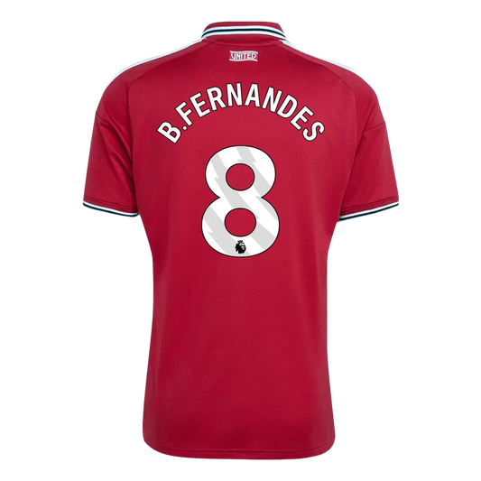 B.FERNANDES #8 Manchester United Hjemme Herrer Fan-drakt 2026/27