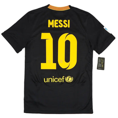 Messi #10 Barcelona 2013/14 Tredje Retro drakt