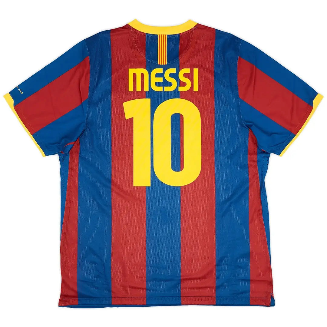 Messi #10 Barcelona 2010/11 Hjemme Retro drakt