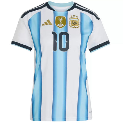 Argentina Hjemme Damer Fan-drakt Messi #10 – VM 2026