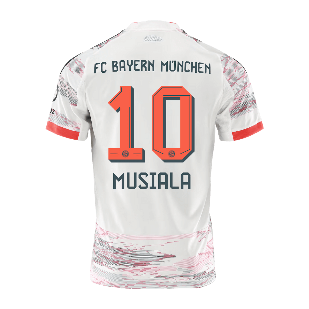 Musiala #10 Bayern Munich Borte Herrer Fan-drakt 2025/26