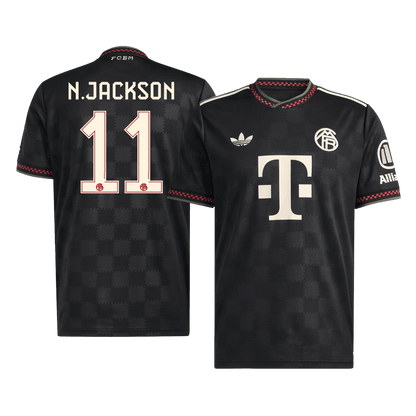 N.JACKSON #11 Bayern Munich Tredje Herrer Fan-drakt 2025/26