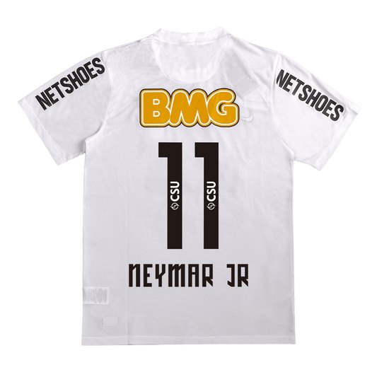 NEYMAR JR #11 Santos FC 2012 Hjemme Retro drakt