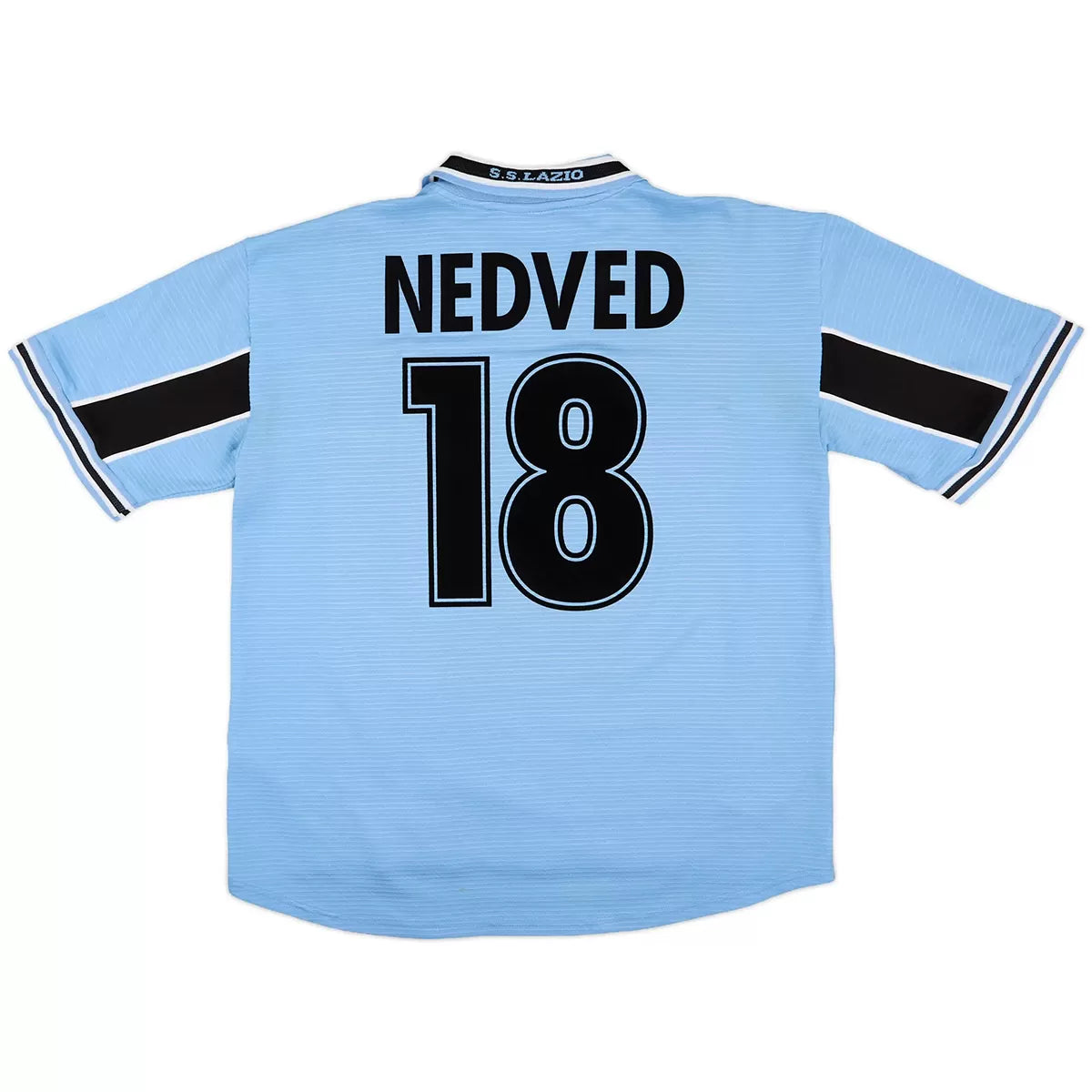 NEDVED #18 Lazio 1998/00 Hjemme Retro drakt
