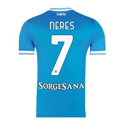 Neres #7 Napoli Hjemme Herrer Fan-drakt 2025/26
