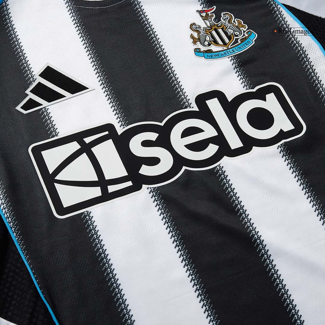 Newcastle United Hjemme Svart og Hvit Herrer Matchdrakt 2025/26