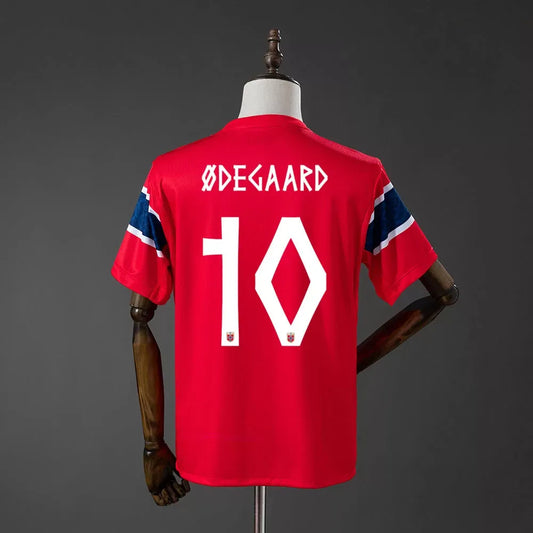 Norge Hjemme Herrer Fan-drakt Ødegaard #10 – VM 2026