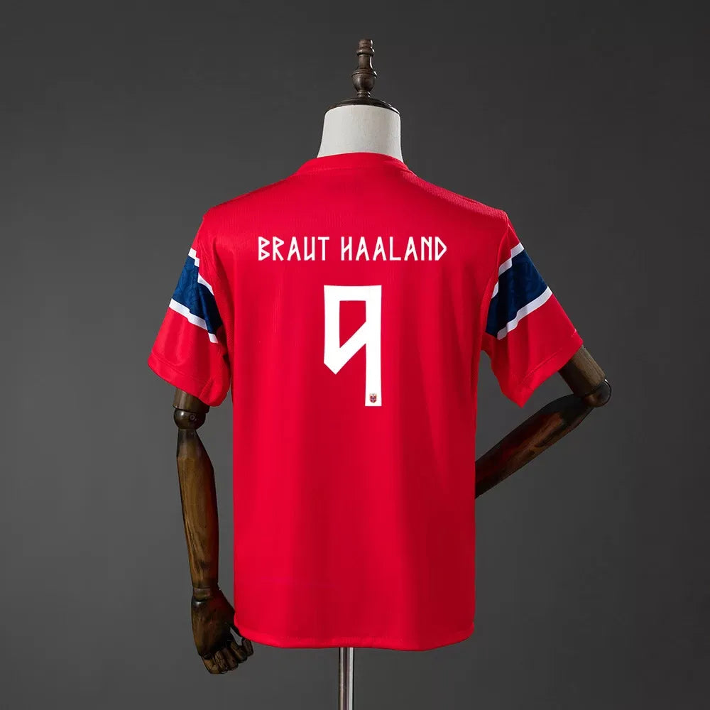 Norge Hjemme Herrer Fan-drakt Braut Haaland #9 – VM 2026