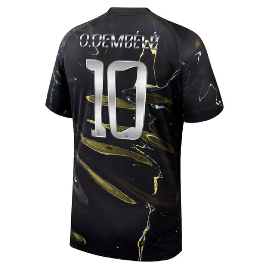 O.DEMBÉLÉ #10 PSG Borte Fifth Night Edition Herrer Fan-drakt 2025/26