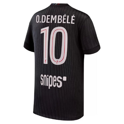 O.Dembélé #10 PSG Fjerde Herrer Fan-drakt 2025/26