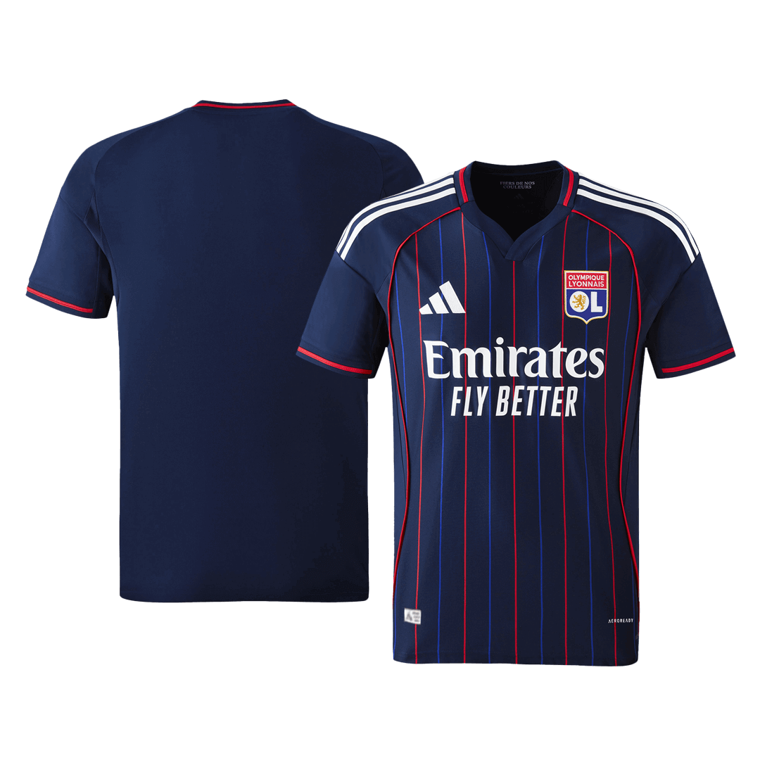 Olympique Lyonnais Borte Herrer Matchdrakt 2025/26