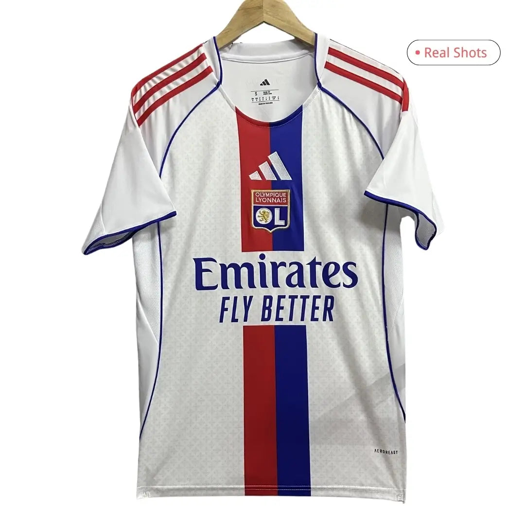 Olympique Lyonnais Hjemme Herrer Fan-drakt 2025/26