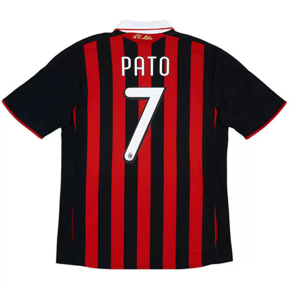 PATO #7 AC Milan 2009/10 Hjemme Retro drakt