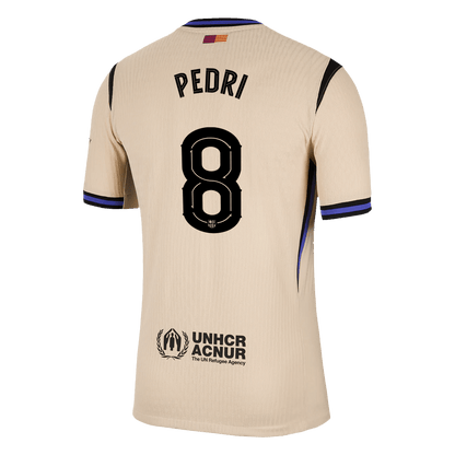 PEDRI #8 Barcelona Borte UCL Herrer Matchdrakt 2025/26