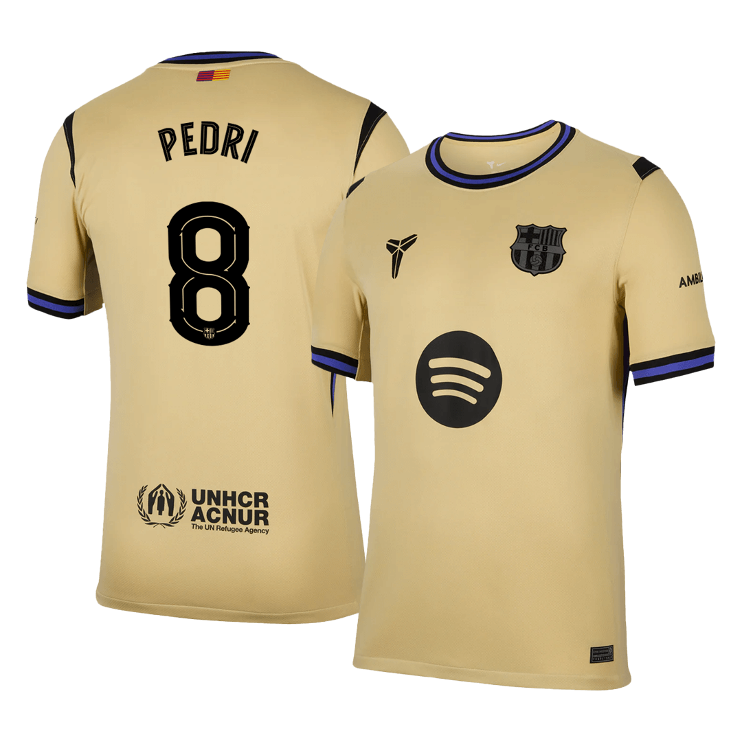 PEDRI #8 Barcelona Borte UCL Herrer Fan-drakt 2025/26