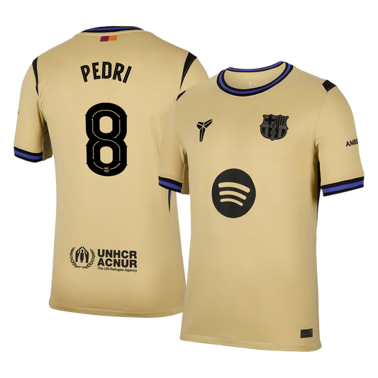 PEDRI #8 Barcelona Borte UCL Herrer Fan-drakt 2025/26