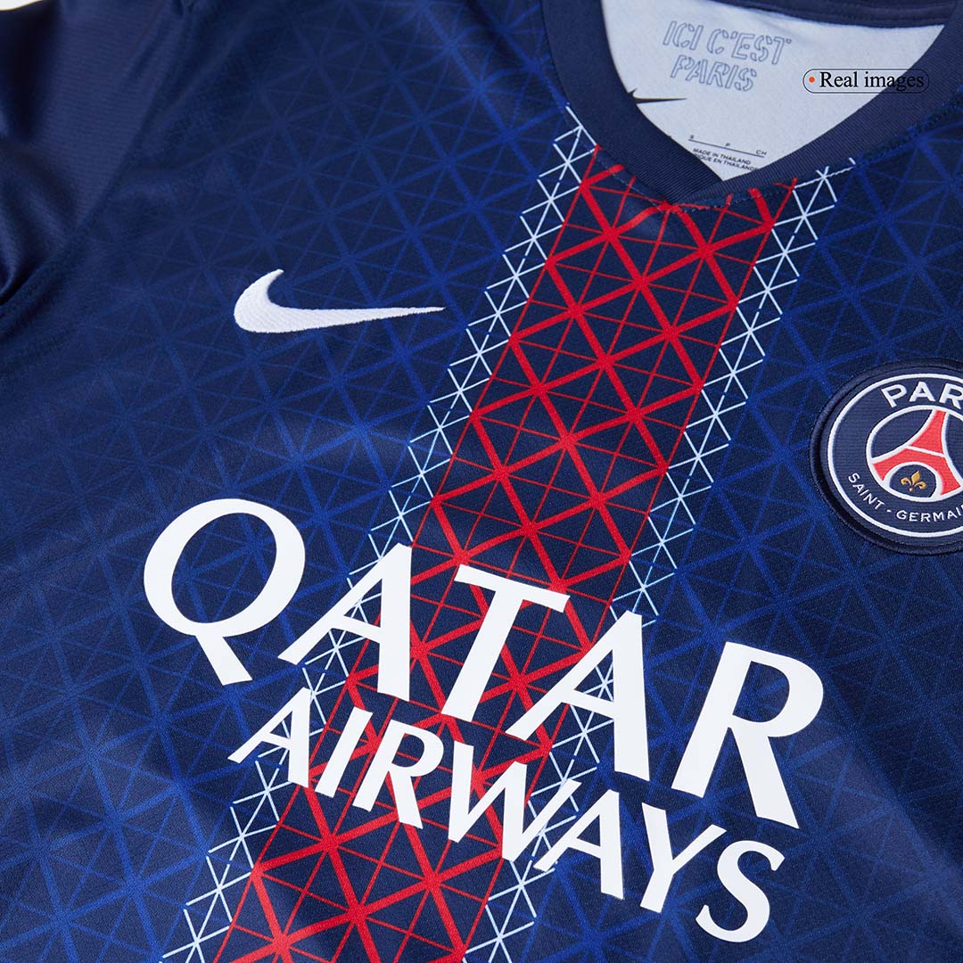 KVARATSKHELIA #7 PSG Hjemme Herrer Fan-drakt 2025/26