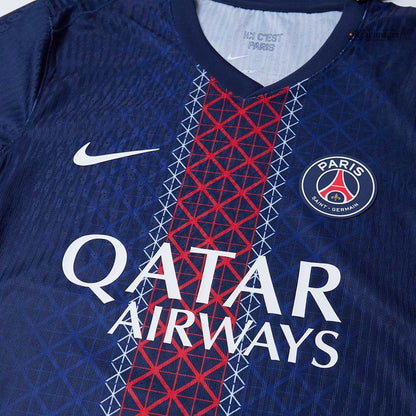 KVARATSKHELIA #7 PSG Hjemme Herrer Matchdrakt 2025/26