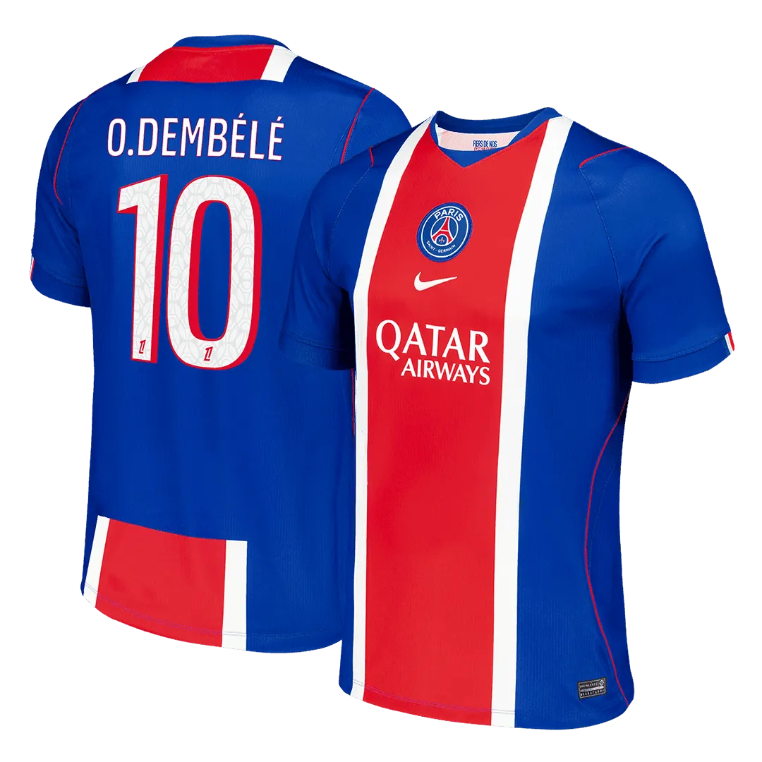 O.DEMBÉLÉ #10 PSG Hjemme Herrer Fan-drakt 2026/27