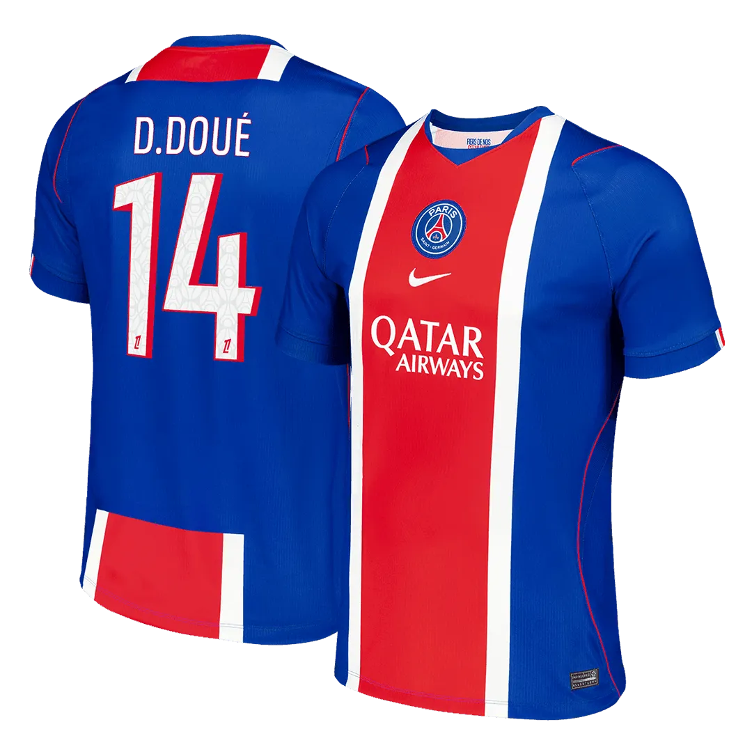 D.DOUÉ #14 PSG Hjemme Herrer Fan-drakt 2026/27