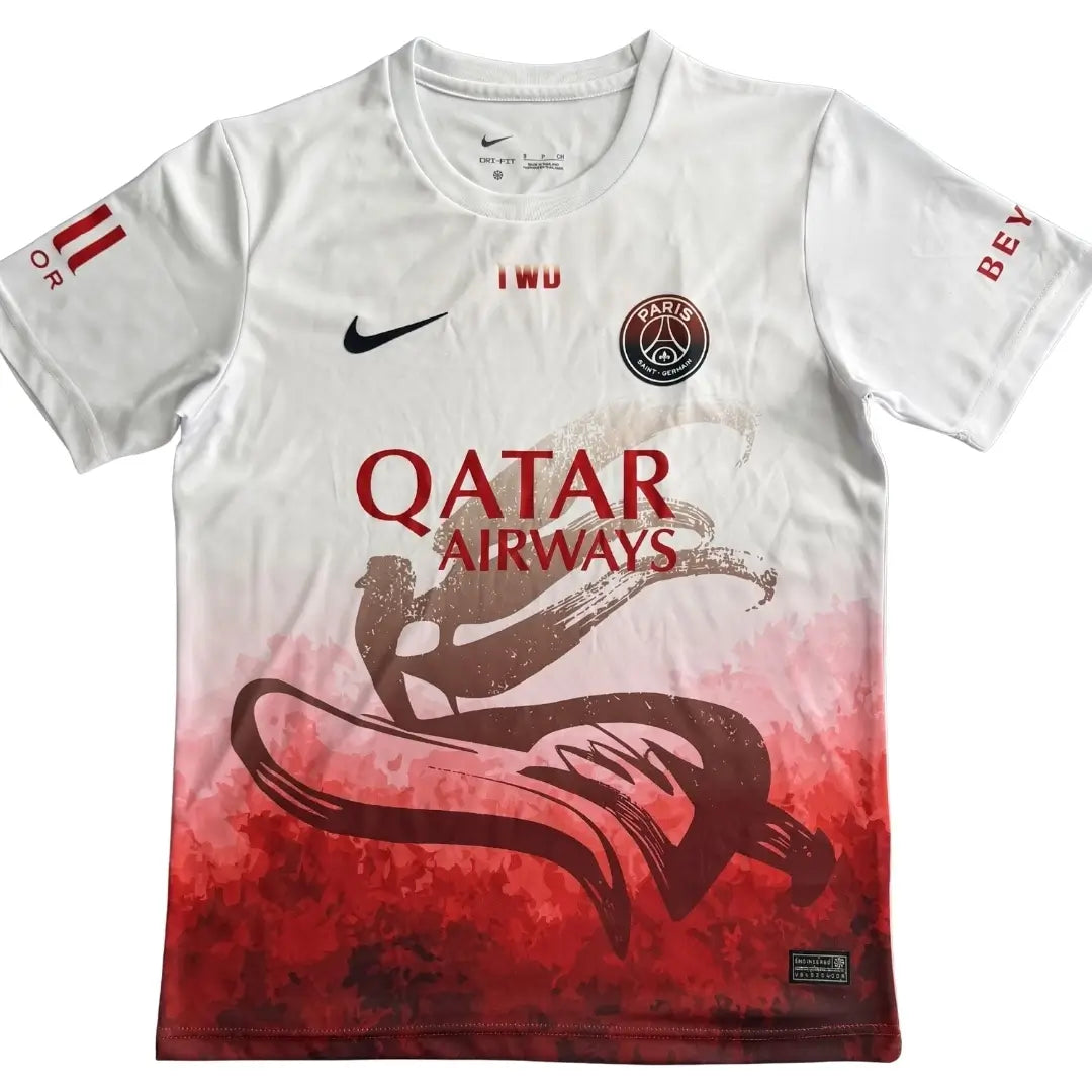 PSG x TEAM WANG Lunar New Year Limited Edition Herrer Oppvarmingsdrakt 2025/26