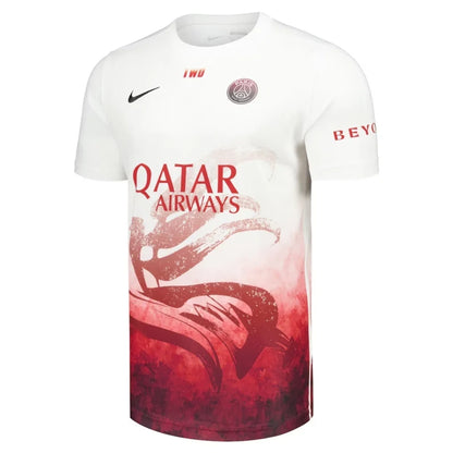 PSG x TEAM WANG Lunar New Year Limited Edition Herrer Oppvarmingsdrakt 2025/26