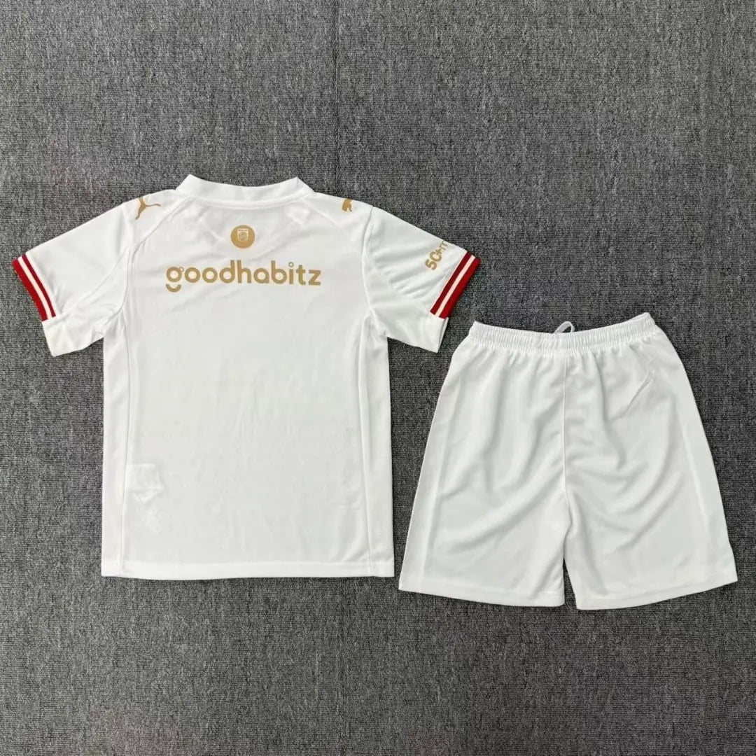 PSV Eindhoven Fjerde Barn Drakt + Shorts 2025/26