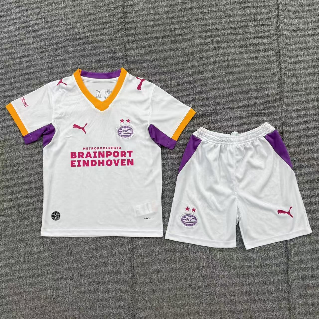 PSV Eindhoven Borte Barn Drakt + Shorts 2026/27