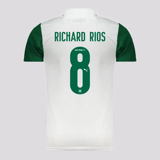 Richard Rios #8 SE Palmeiras Borte Herrer Fan-drakt 2025/26