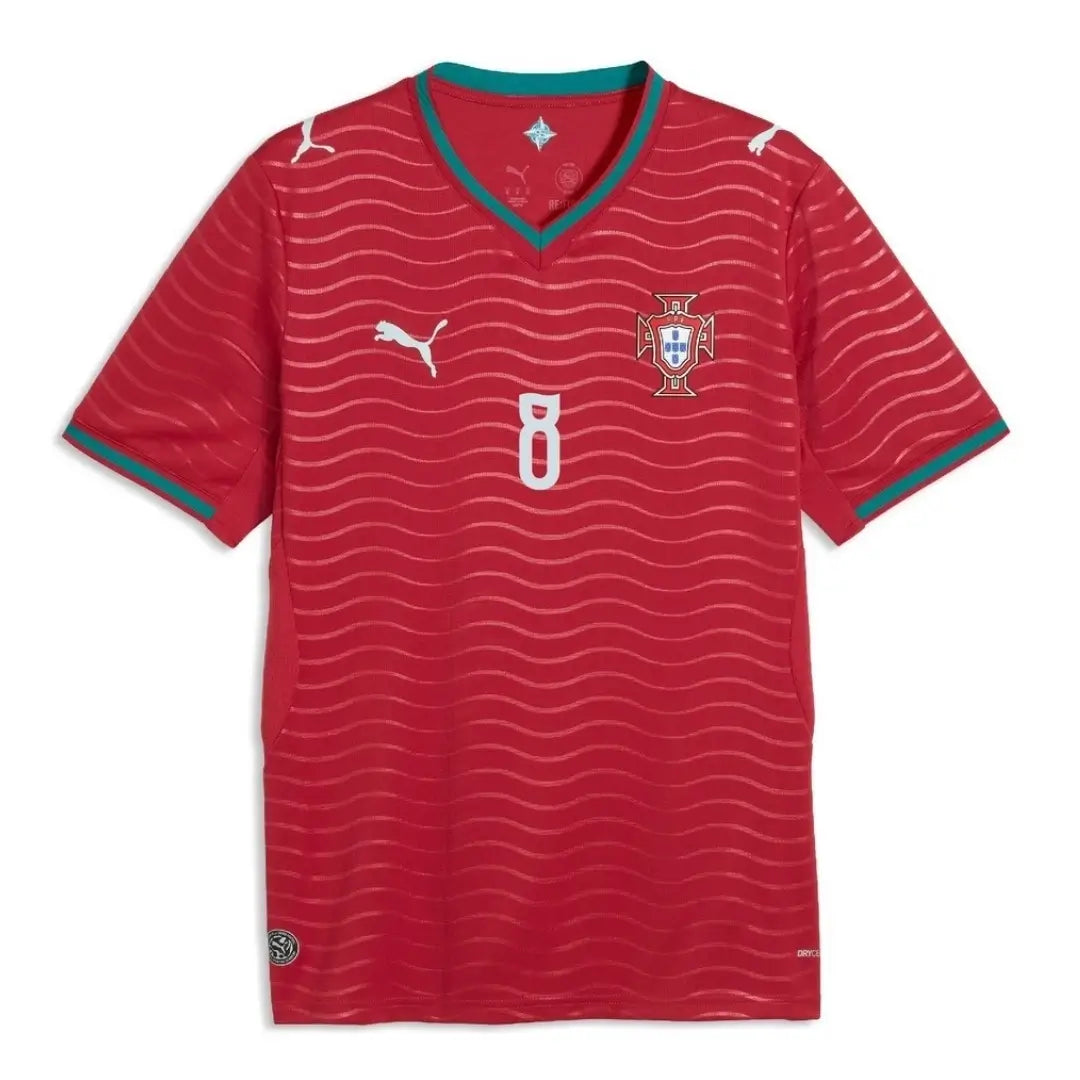 Portugal Hjemme Herrer Fan-drakt B.Fernandes #8 – VM 2026