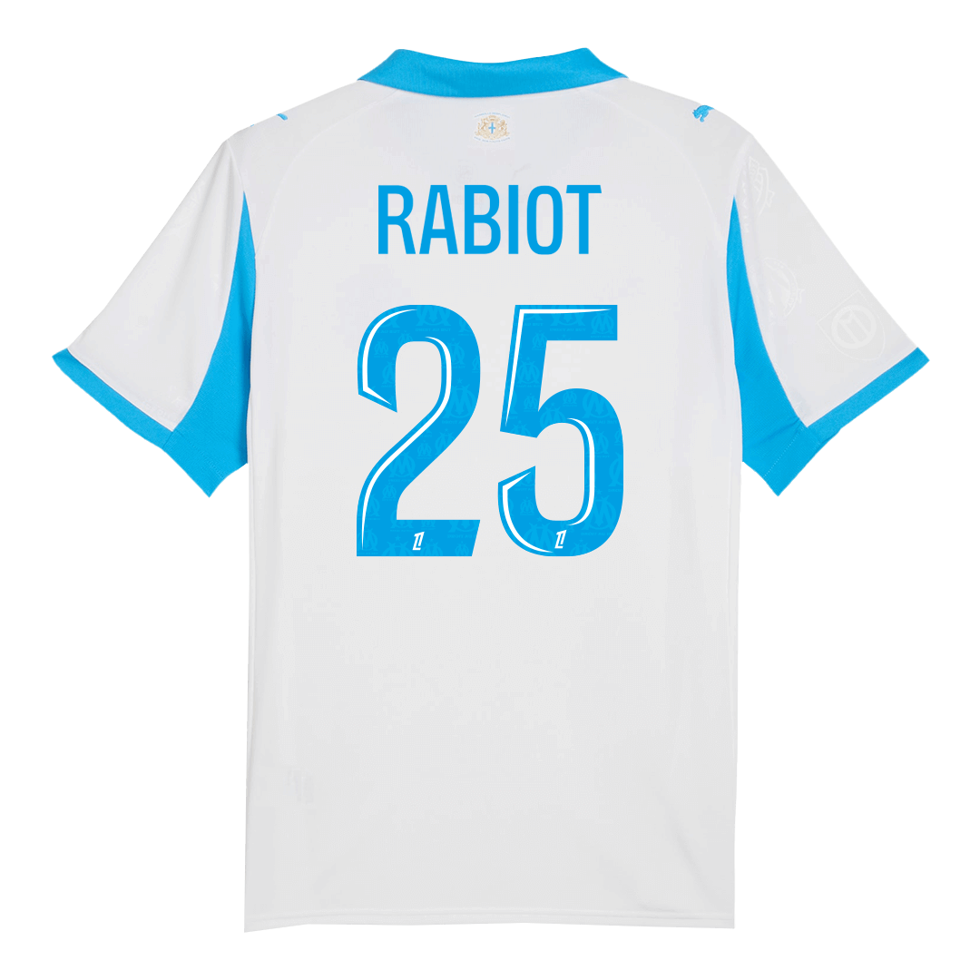 RABIOT #25 Marseille Hjemme Herrer Fan-drakt 2025/26