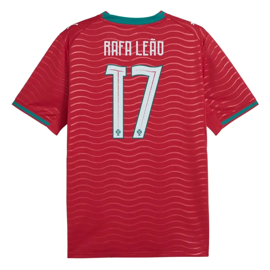Portugal Hjemme Herrer Fan-drakt RAFA LEÃO #17 – VM 2026