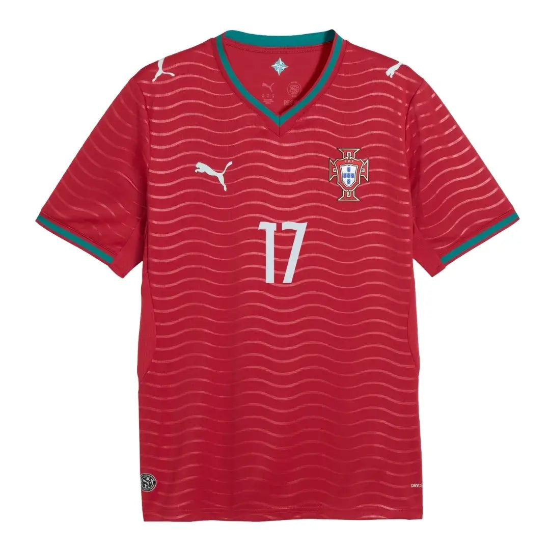 Portugal Hjemme Herrer Fan-drakt RAFA LEÃO #17 – VM 2026