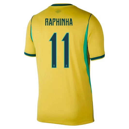 Brasil Hjemme Herrer Fan-drakt RAPHINHA #11 – VM 2026